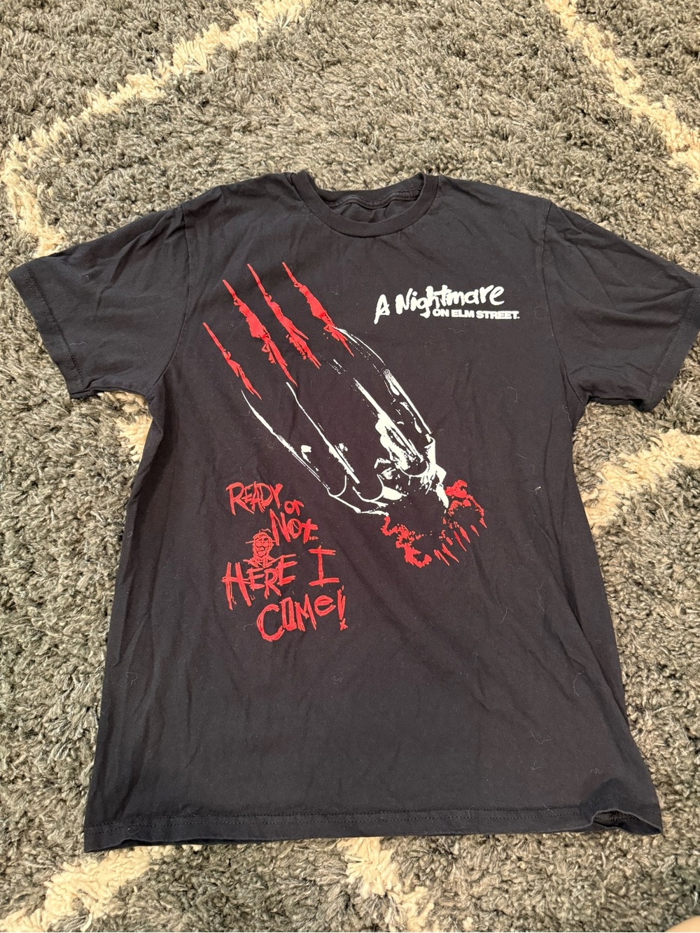Nightmare‎ on elm street t shirt size small EUC